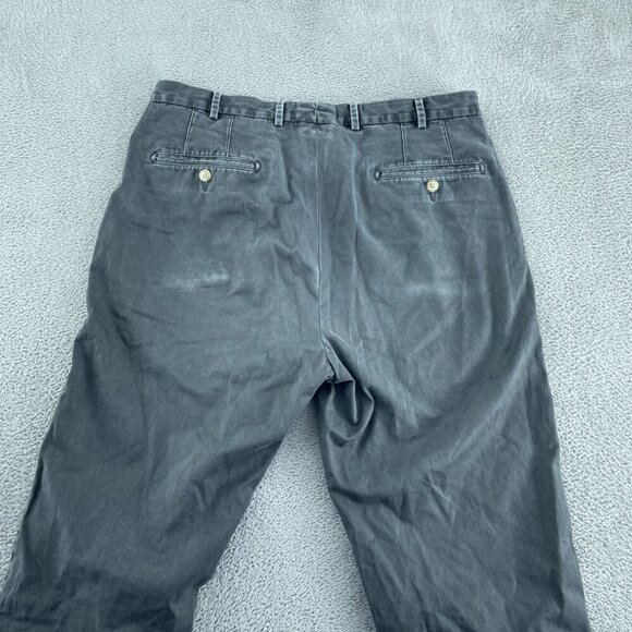 Peter Millar 34 Gray Pima Cotton Pants Straight Fit Casual Style Mens 1122 - Picture 2 of 9